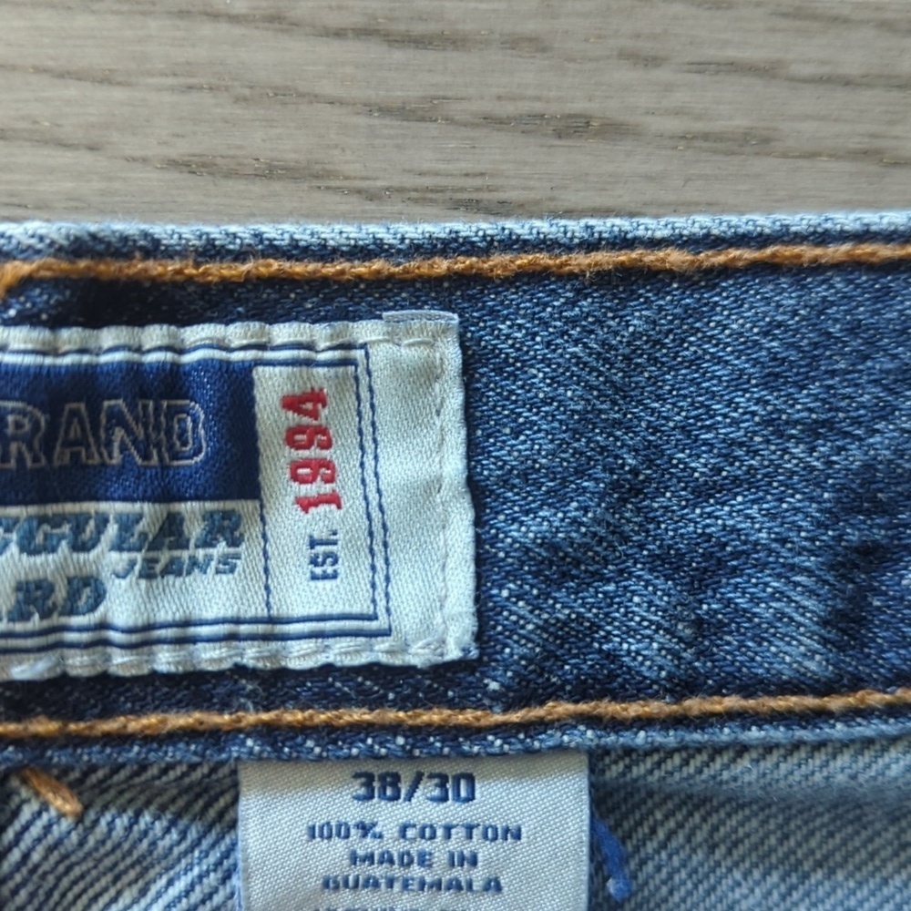 Old Navy Blue Relaxed Jeans with Classic Style - Size 38 X 30 Great Condition - Picture 4 of 5